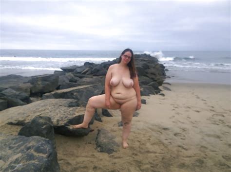 Bbw Public Nudity Beach Nude 12 Fotos