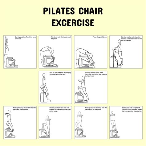 Printable Pilates Chair Exercises Printable Blank World
