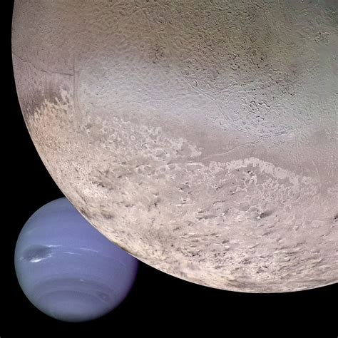 Neptunes Moon Triton WorldAtlas