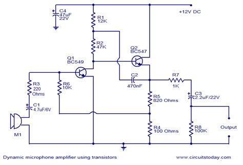 Image Result For Circuit Diagram Of Mic Preamp Circuit Diagram
