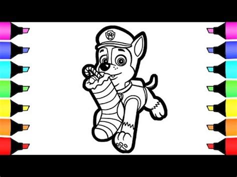 It starts with the varied designs as each coloring page is made to offer a different essence of paw patrol. Paw Patrol Christmas coloring pages colouring for children ...