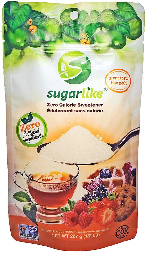 Sugarlike Monk Fruit Sweetener 227g Zero Calorie And Zero Carbs Keto