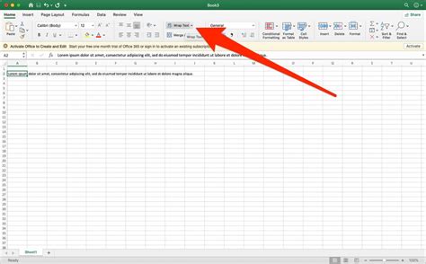 How To Wrap Text In Excel Cell