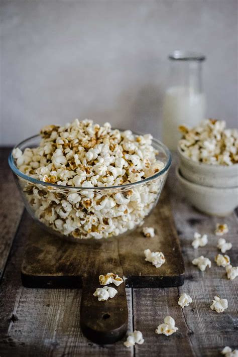 Perfectly Sweet Nsalty Popcorn From The Larder