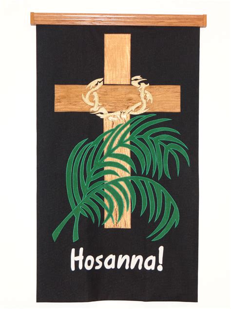 Palm Sunday Banner Of A Set Of Banners I Made For The Easter Season At