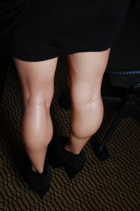 Her Calves Muscle Legs Fetish Beautiful Muscular Shaped Female Calves