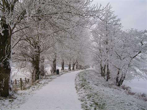 Winter Scene Bann Boulevard Portadown © Geoff Flannagan Cc By Sa2