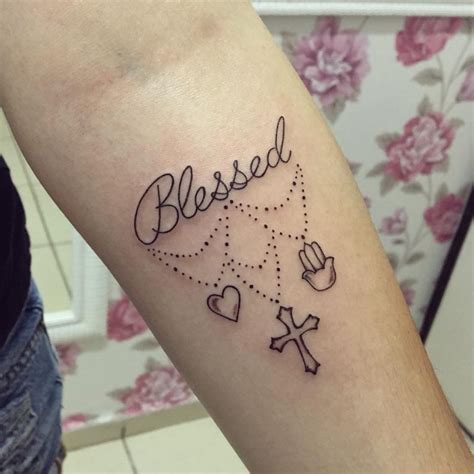 65 Best Blessed Tattoo Designs And Meanings Holy Symbols 2019