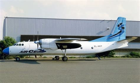 Antonov An 24 El Akp Passenger Jet Passenger Aircraft