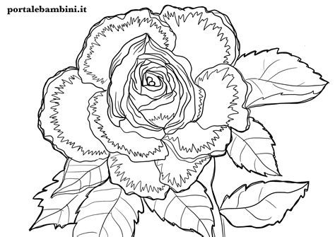 Posted on 25 marzo 2020 author rossella soriano commenti(0). Disegni di Fiori da Colorare | portalebambini.it