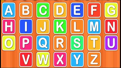 Awesome Abcd Letters