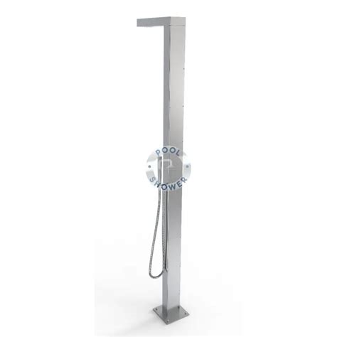 Pool Shower Windsor Silver Or Black Ada 316 Marine Grade Stainless Ste