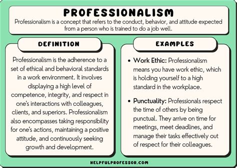 17 Professionalism Examples 2024