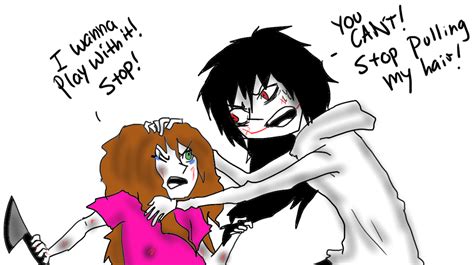 Request Jeff The Killer And Sally By Mikaelbratloni On Deviantart