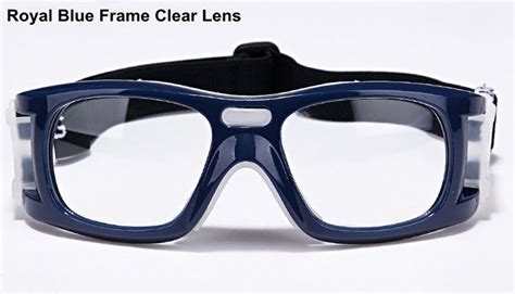 Wrap Around Basketball Sport Goggles For Men Clear Pc Lens Eye