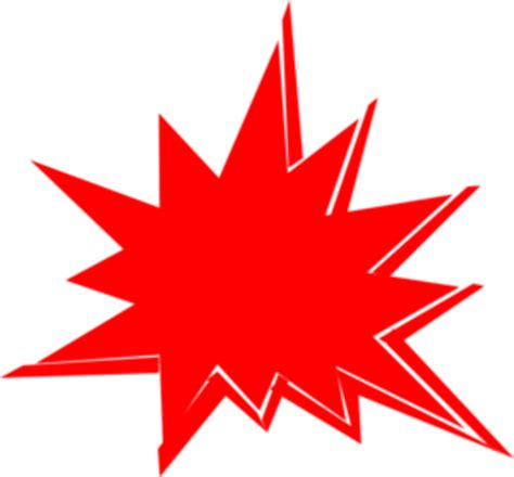 Pngkit selects 65 hd explosion clipart png images for free download. Red Explosion Md | Free Images at Clker.com - vector clip ...