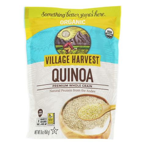 Village Harvest Organic Quinoa Shop Rice And Grains At H E B