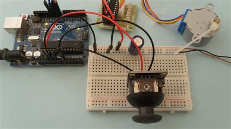 Control 2 Stepper Motors With Joystick Arduino