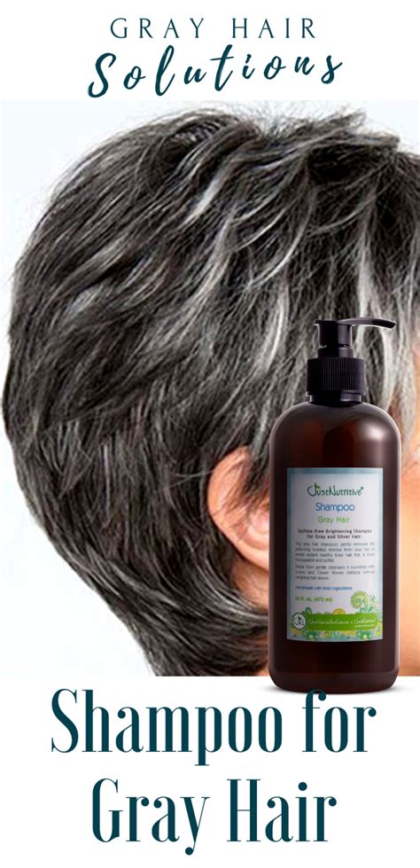 How To Calm Gray Dry Brittle Wiry Or Frizzy Hair Shampoo For Gray