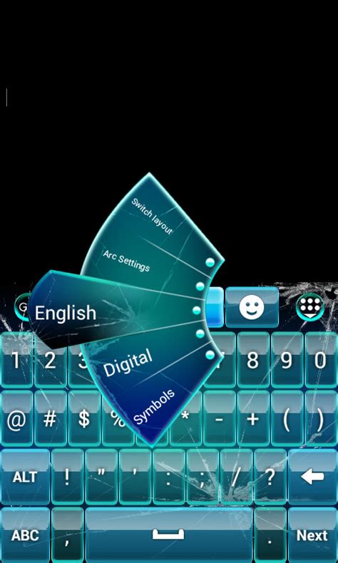 Glass Go Keyboard Theme Free Android Keyboard Download Appraw