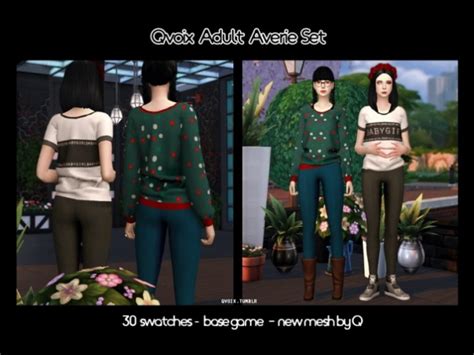 Averie Set At Qvoix Escaping Reality Sims 4 Updates