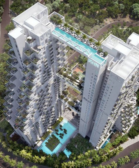 A typical singapore rooftop pool is found on top of a luxurious hotel, elevated at a high altitude and with breathtaking skyline views. The world's scariest length? Singapore's latest skyscraper ...