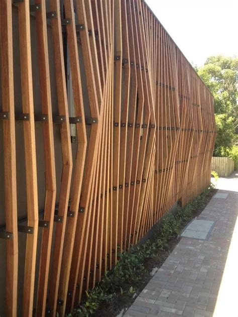 Pinterest Vertical Wood Slat Wall Facade Design Wooden