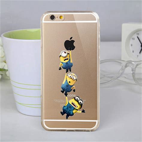 Iphone 6s Case Cute Cartoon Despicable Me2 Soft Tpu Case