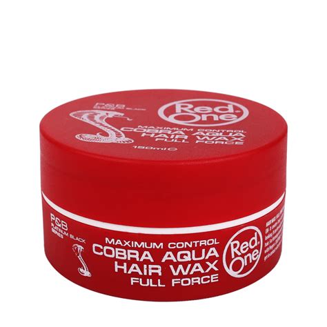Red One Aqua Hair Wax Cobra 150ml Barbertools