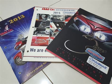 Goldwing Accessories Catalogue Motorcycles Motorcycle Accessories On Carousell