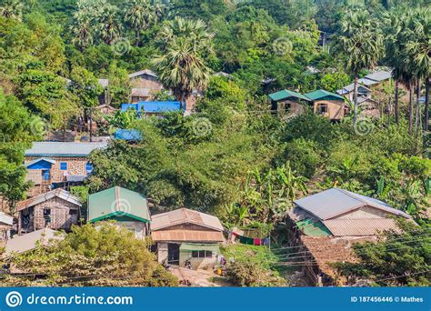 Aerial View Of Bago Myanm Stock Photo Image Of Travel 187456446