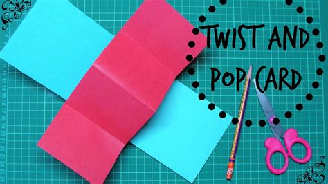 Basic Twist And Pop Card Tutorial Youtube