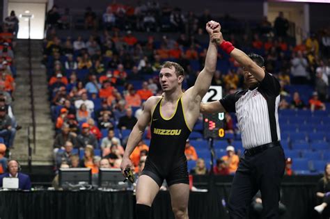 Mizzou Wrestling Tigers In The Lead After Day One Of Big 12s Rock M