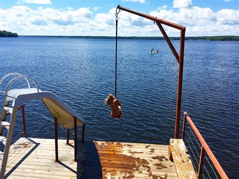 Boat Dock Rope Swing About Photos Mtgimage Lake Cottage Lake Dock