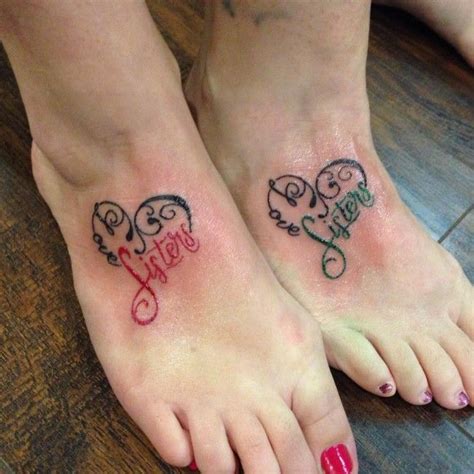 30 Adorable Sister Tattoos Matching Sister Tattoos