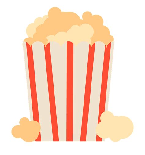 Popcorn Clipart Free Download Transparent Png 68d