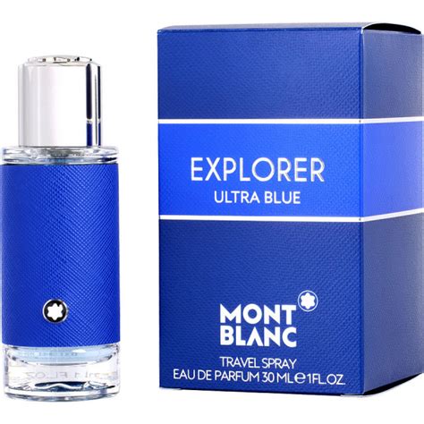 Eau De Parfum Spray Explorer Ultra Blue De Mont Blanc En 100 Ml Pour Homme