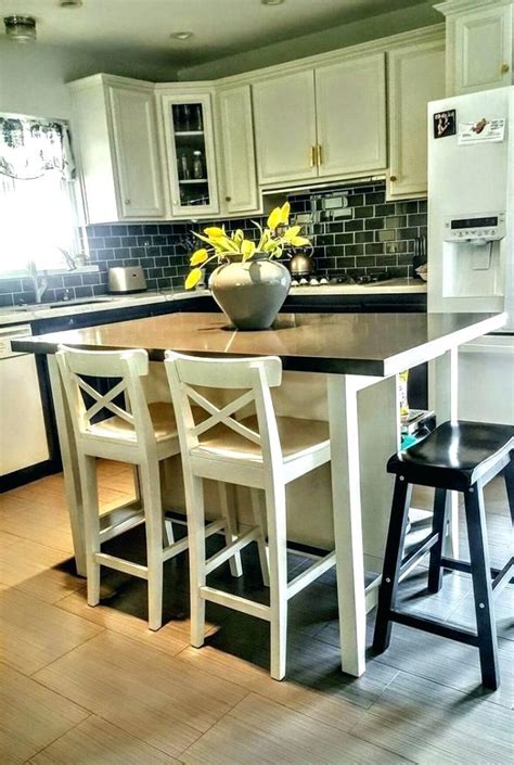 Small kitchen island plans with seating. 35+ DIY Farmhouse Table Plans to Give a Rustic Feel ...