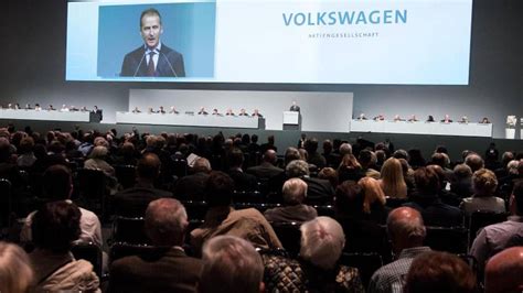 VW Aktionäre für Entlastung von Vorstand und Aufsichtsrat
