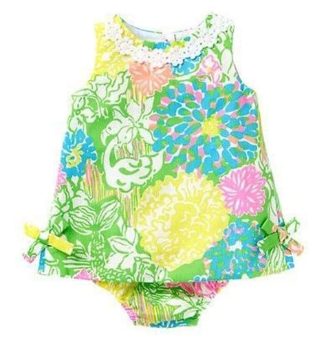 Lilly Pulitzer Baby Shift 3 6 Months In 2020 Sewing Baby Clothes