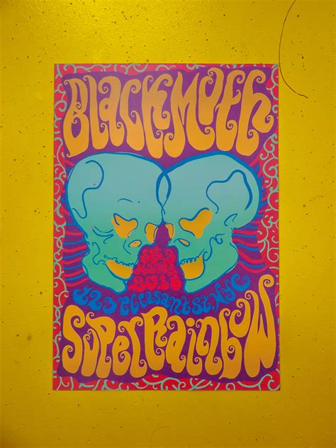 Contemporary Psychedelic Band Posters On Sva Portfolios