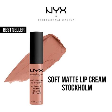 nyx soft matte lip cream smlc 02 stockholm makeup gallery makeup gallery