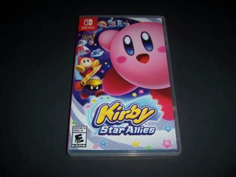 Authentic Replacement Case Only For Kirby Star Allies Nintendo Switch