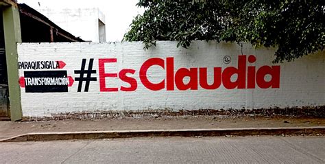 Aparece Propaganda Política De Claudia Sheinbaum En Ciudad Fernández