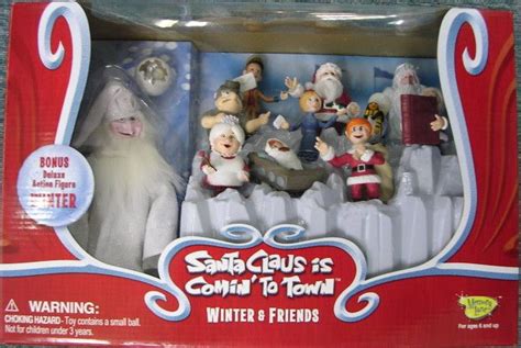Santa Claus Is Comin To Town Winter And Friends Action Figures