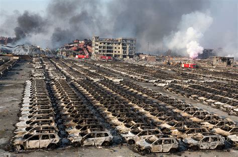 Las Devastadoras Consecuencias De La Explosión En Tianjin En China