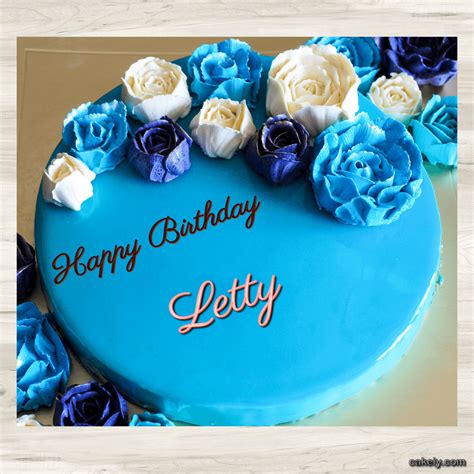 🎂 Happy Birthday Letty Cakes 🍰 Instant Free Download