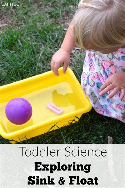 Science For Toddlers Sink And Float Activities The Stay At Home Mom