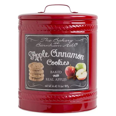 The Bakery Of Barnham Hill Classic Apple Cinnamon Cookie Tin 32 Oz