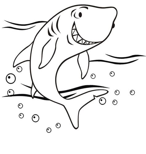 Unique baby shark coloring page 1. Get This Baby Shark Coloring Pages 56128